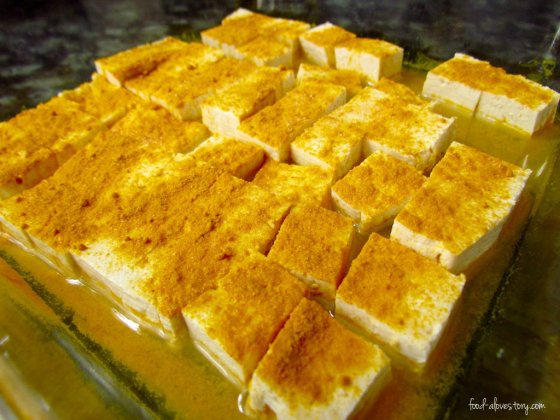 turmeric tofu