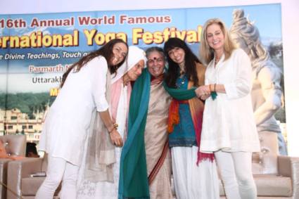 With Vandana Shiva